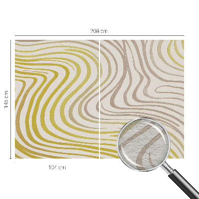 Fotovæg stue Flydende elegance