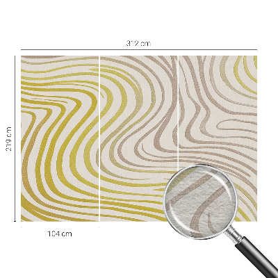 Fotovæg stue Flydende elegance