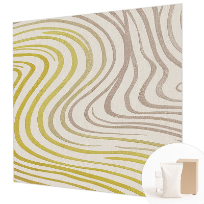 Fotovæg stue Flydende elegance