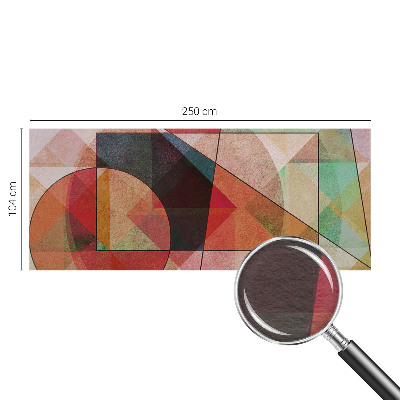 Modern fototapet med geometrisk abstraktion