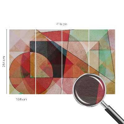 Modern fototapet Geometrisk abstraktion