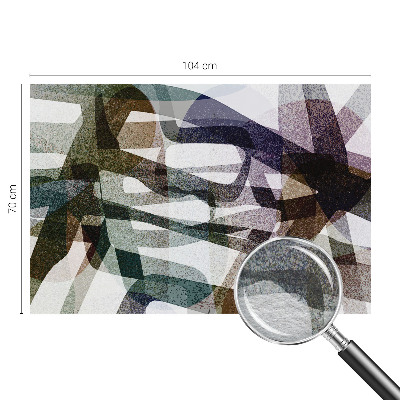3D fototapet Farverige sløjfer