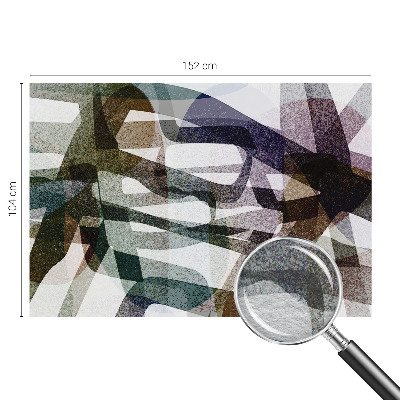 3D fototapet Farverige sløjfer