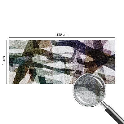 3D fototapet Farverige sløjfer