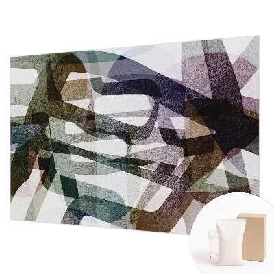 3D fototapet Farverige sløjfer