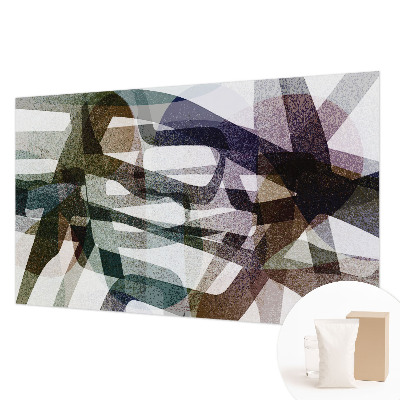 3D fototapet Farverige sløjfer