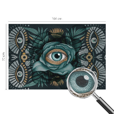 Fototapet til børn Blomsterøje