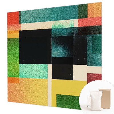 Fototapet på mål med geometrisk abstraktion