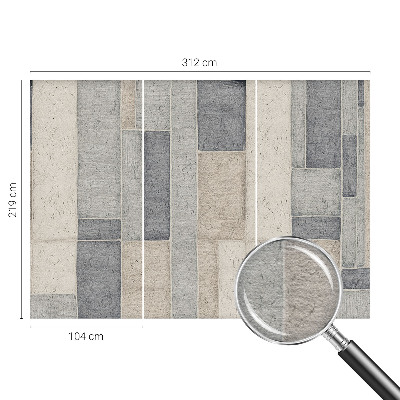 Fototapet Geometrisk mosaik