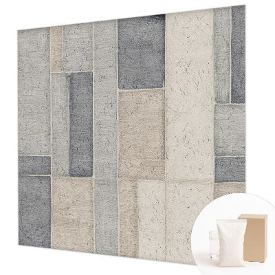 Fototapet med geometrisk mosaikmønster