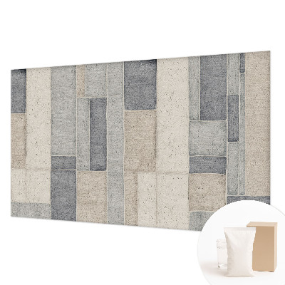 Fototapet med geometrisk mosaikmønster