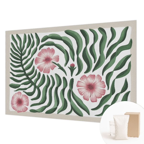 Vlies fototapet med blomsterblade