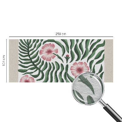Vlies fototapet med blomsterblade