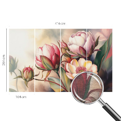 Tapet En buket blomster