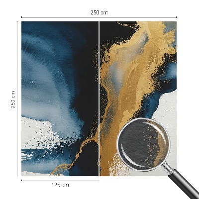 Fotovæg soveværelse Farverig abstraktion