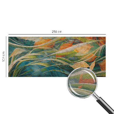 3D fototapet Efterårslandskab