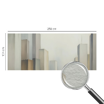 Stor fototapet Byens skyskrabere