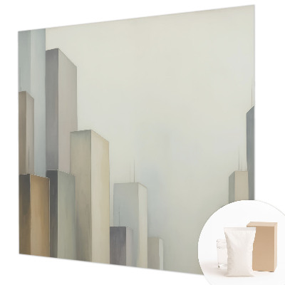 Stor fototapet Byens skyskrabere