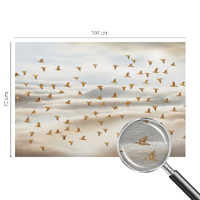 Vlies fototapet Fugle i flugt