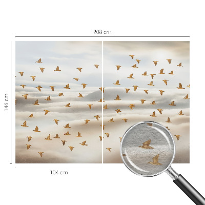 Vlies fototapet Fugle i flugt