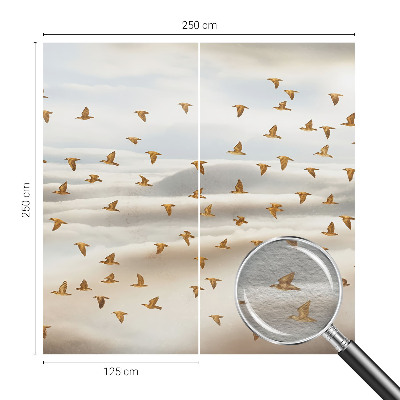 Vlies fototapet Fugle i flugt