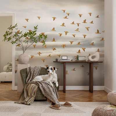 Vlies fototapet Fugle i flugt