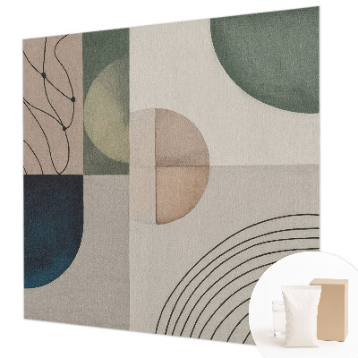 Non-woven fototapet Geometriske former
