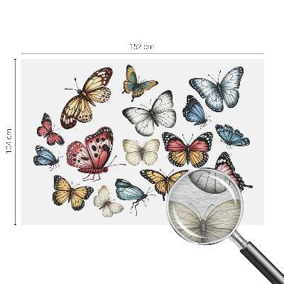 Fotovæg Paradis sommerfugle