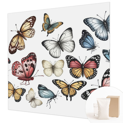 Fotovæg Paradis sommerfugle