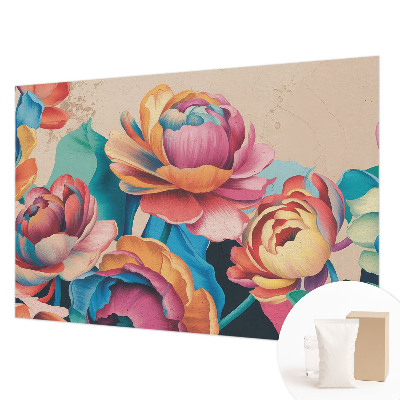 Fototapet efter mål Blomsterharmoni