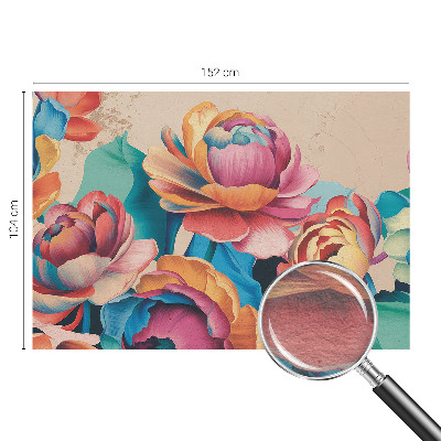 Fototapet efter mål Blomsterharmoni