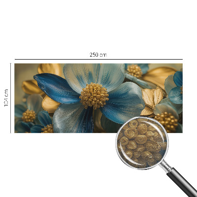Fotovæg soveværelse Blomsterarrangement