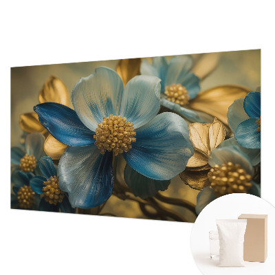 Fotovæg soveværelse Blomsterarrangement