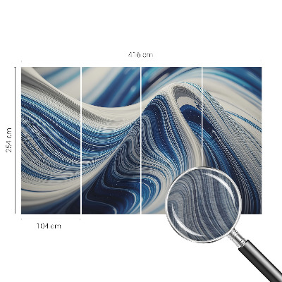 Modern fototapet Harmonisk abstraktion