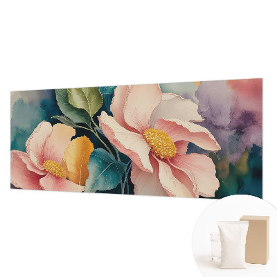 Non-woven fototapet med blomsteragtigt motiv