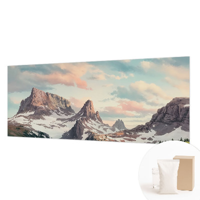 Vlies fototapet Bjergpanorama