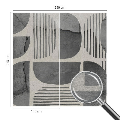 Fototapet børneværelse Geometriske former