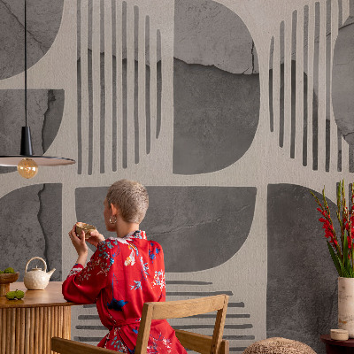 Fototapet børneværelse Geometriske former