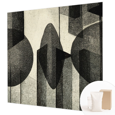 Modern fototapet med geometriske former