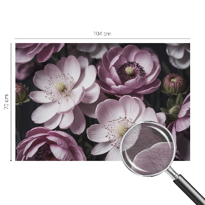 Høj kvalitet fototapet Blomsteragtig elegance