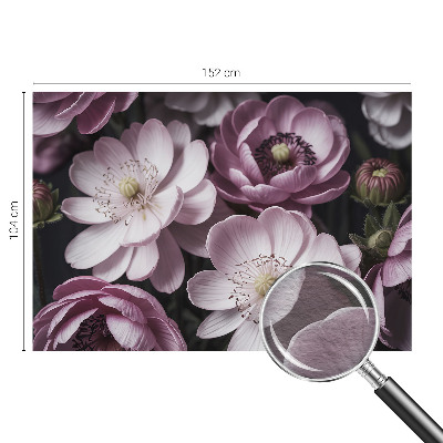 Høj kvalitet fototapet Blomsteragtig elegance