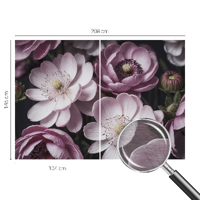 Høj kvalitet fototapet med blomsteragtigt motiv