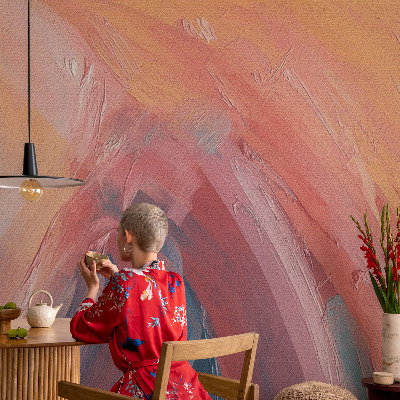 Fototapet Farverige eksplosioner