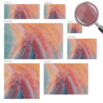 Fototapet Farverige eksplosioner