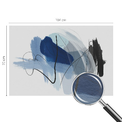 Non-woven fototapet med farverige abstrakte motiver