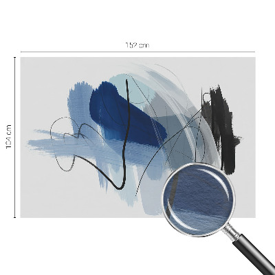 Non-woven fototapet med farverige abstrakte motiver