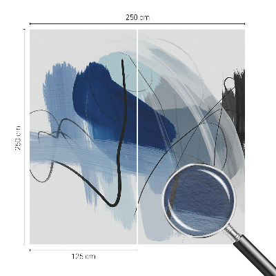 Non-woven fototapet Farverige abstraktioner