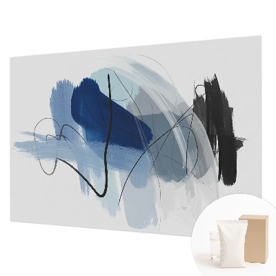 Non-woven fototapet med farverige abstrakte motiver