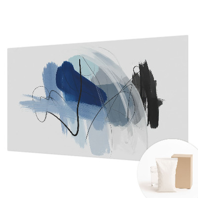 Non-woven fototapet med farverige abstrakte motiver