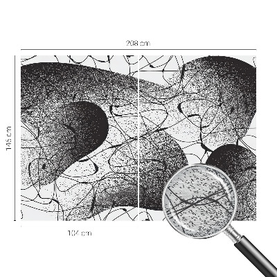 Vlies fototapet Abstrakt mønster